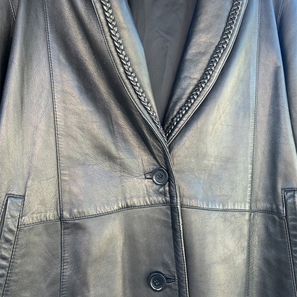 Givenchy Cuir Leather Coat - Picture 11 of 14